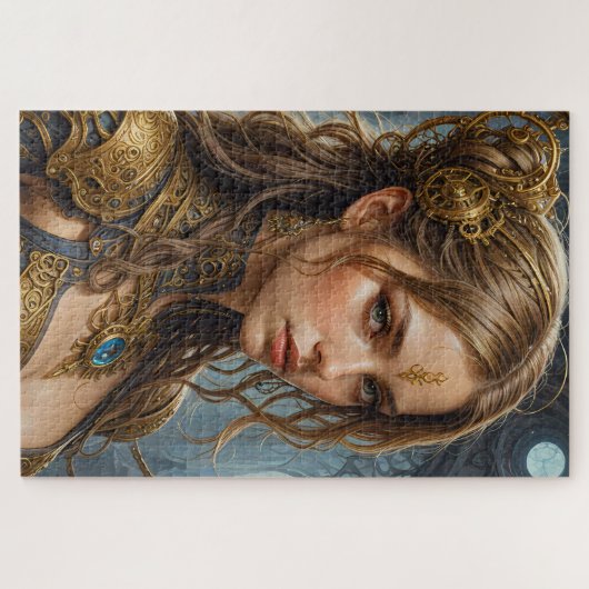 Steampunk Warrior Princess Puzzle (Horizontal)