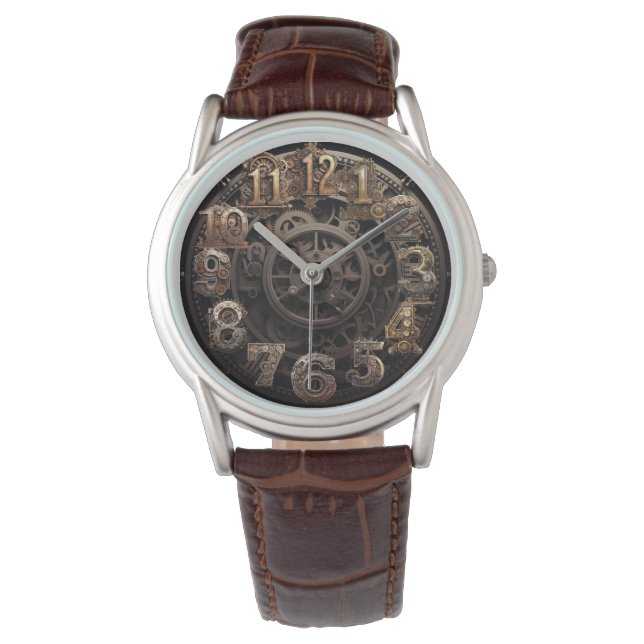 Steampunk Watch Armbanduhr (Vorderseite)