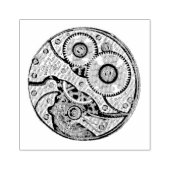 Steampunk Watch Gears Rubber Art Briefmarke Gummistempel (Prägung)