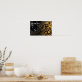 Steampunk Watch Mechanism Poster (Küche)