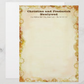 Steampunk Wedding, Briefkopf (Vorne/Hinten)