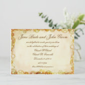 Steampunk Wedding, Einladung (Stehend Vorderseite)