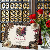 Steampunk Wedding | Junggesellinnenabschiede Karte