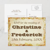 Steampunk Wedding, UAWG Postkarte (Vorne/Hinten)