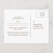 Steampunk Wedding, UAWG Postkarte (Rückseite)
