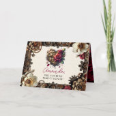 Steampunk Wedding | Wirst du meine Trauzeugin sein Karte (Vorderseite)