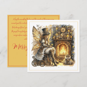 Steampunk-Weihnachten – Fee am Kamin