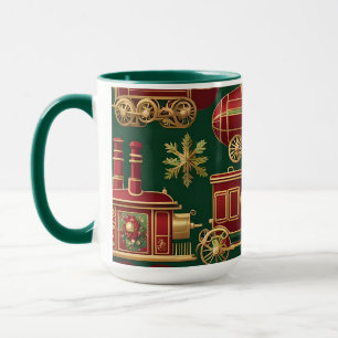 Steampunk-Weihnachtsbaumschmuck Kaffeetasse