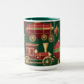 Steampunk-Weihnachtsbaumschmuck Kaffeetasse (Zentrum)