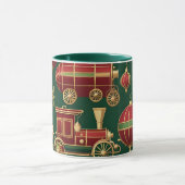 Steampunk-Weihnachtsbaumschmuck Kaffeetasse (Zentrum)