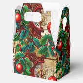 Steampunk Weihnachtsdesign Geschenkschachtel (Geöffnet)