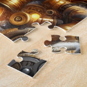 Steampunk-Weihnachtsrätsel Puzzle (Seite)