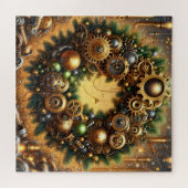 Steampunk-Weihnachtsrätsel Puzzle (Horizontal)