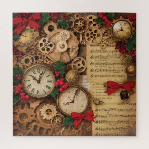 Steampunk-Weihnachtsrätsel Puzzle