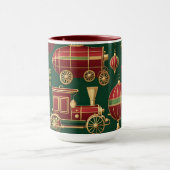 Steampunk-Weihnachtsschmuck Kaffeetasse (Zentrum)