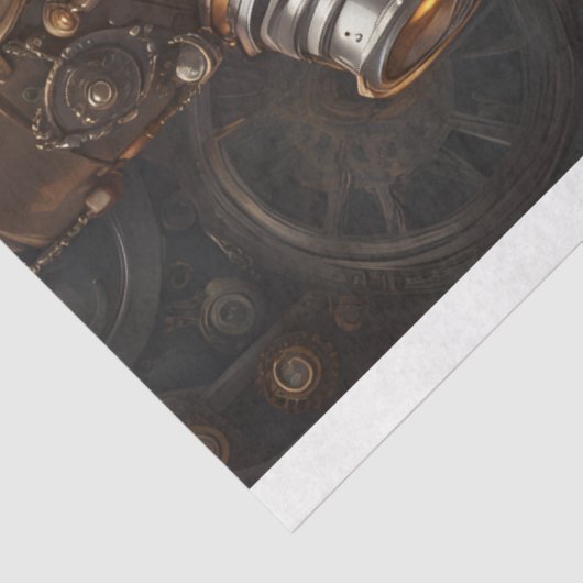 Steampunk Wild West Woman Schnitt v3 Seidenpapier (Ausschnitt)