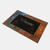 Steampunk Willkommen Fußmatte (Schrägansicht)