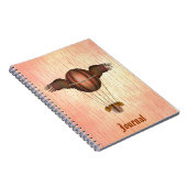 Steampunk Winged Balloon Journal Notizblock (Rechte Seite)