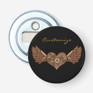 Steampunk Winged Heart mit Gears Thunder_Cove Flaschenöffner