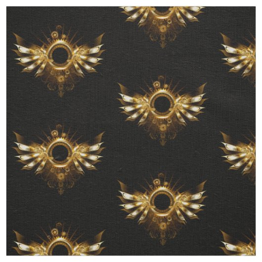 Steampunk wings stoff (Muster)
