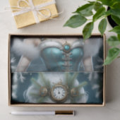 Steampunk Winter Goddess Weihnachten Decoupage Pap Seidenpapier (Geschenk)