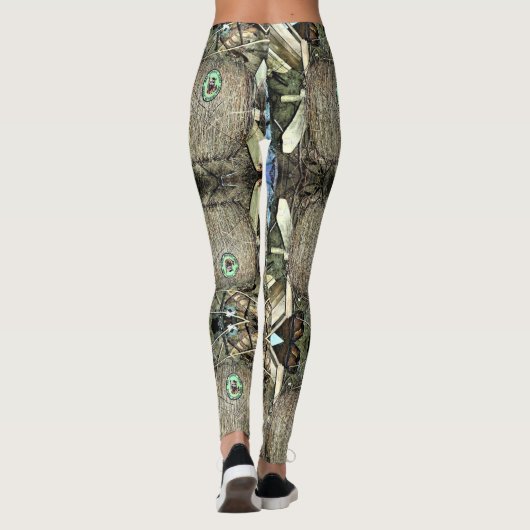 STEAMPUNK WIRE ROLL LEGGINGS (Rückseite)