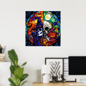 Steampunk Witch Art Poster (Heimbüro)