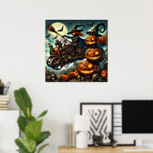Steampunk Witch Art Poster (Heimbüro)