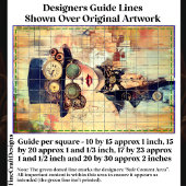 Steampunk Woman Collage Portrait DJ9LF Decoupage Seidenpapier