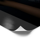 Steampunk Woman Poster (Ecke)