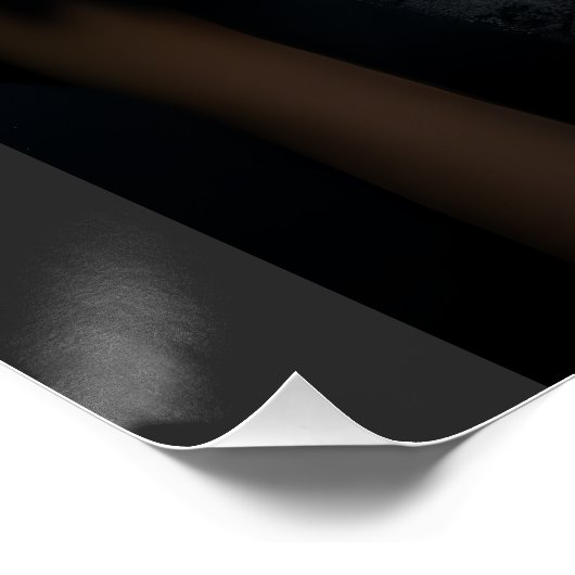 Steampunk Woman Poster (Ecke)