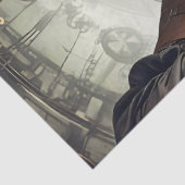 Steampunk Woman Schnitt3 Seidenpapier (Ausschnitt)