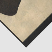 Steampunk Woman Tall Top Hat P2 Decoupage Seidenpapier (Ausschnitt)