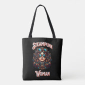 Steampunk Woman Tasche (Rückseite)