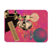 Steampunk Woman Trailblazer Pop Art Magnet (Horizontal)