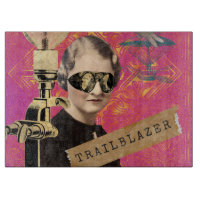 Steampunk Woman Trailblazer Pop Art