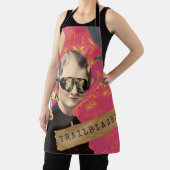 Steampunk Woman Trailblazer Pop Art Schürze (InSitu)