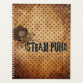 Steampunk Word Collage Planer (Vorderseite)