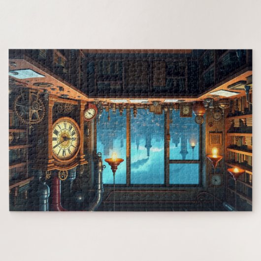 Steampunk Workshop Puzzle (Horizontal)