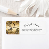 Steampunk, wunderbare Dampfdrachenfliegen (Insitu)