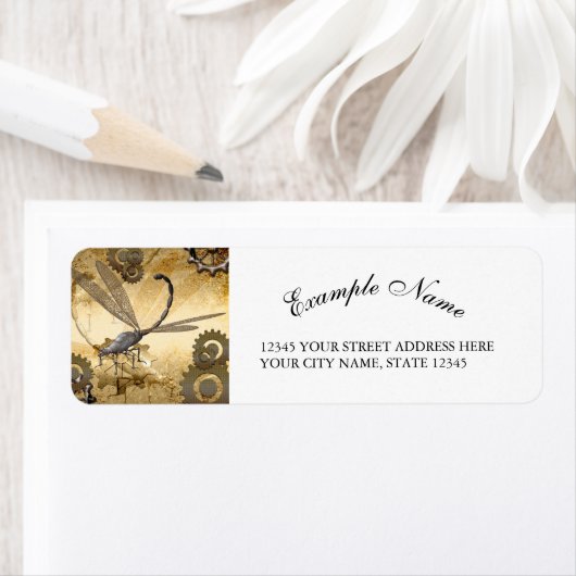 Steampunk, wunderbare Dampfdrachenfliegen (Insitu)