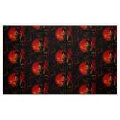 Steampunk, wunderbare Steampunkdame in der Nacht Stoff (Fat Quarter (45,7 x 55,9 cm))