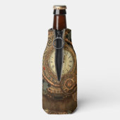Steampunk, wunderbare Uhr Flaschenkühler (Flasche Rückseite)