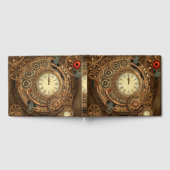 Steampunk, wunderbare Uhr Gästebuch (Voll)