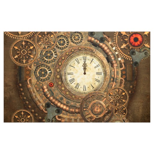 Steampunk, wunderbare Uhrwerke Stoff (Yard (91,4 cm))