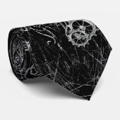 Steampunk, wunderbares Herz Krawatte (Gerollt)