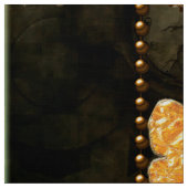 Steampunk, wunderbares Herz Stoff (Muster)