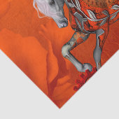 Steampunk, wunderbares wildes steampunk Pferd Seidenpapier (Ausschnitt)