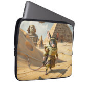 Steampunk-Wüstenforscher-Maus Laptopschutzhülle (Vorne Rechts)