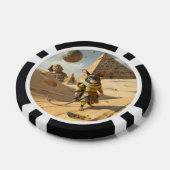 Steampunk-Wüstenforscher-Maus Pokerchips (Einzeln)